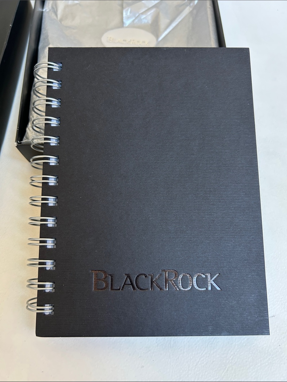 BlackRock Hard Cover Notebook